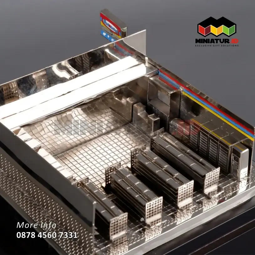 Detail Miniatur Toko Indomaret
