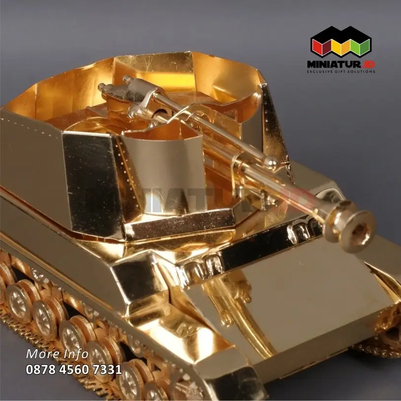 Detail Miniatur Tank Geschutzwagen 34