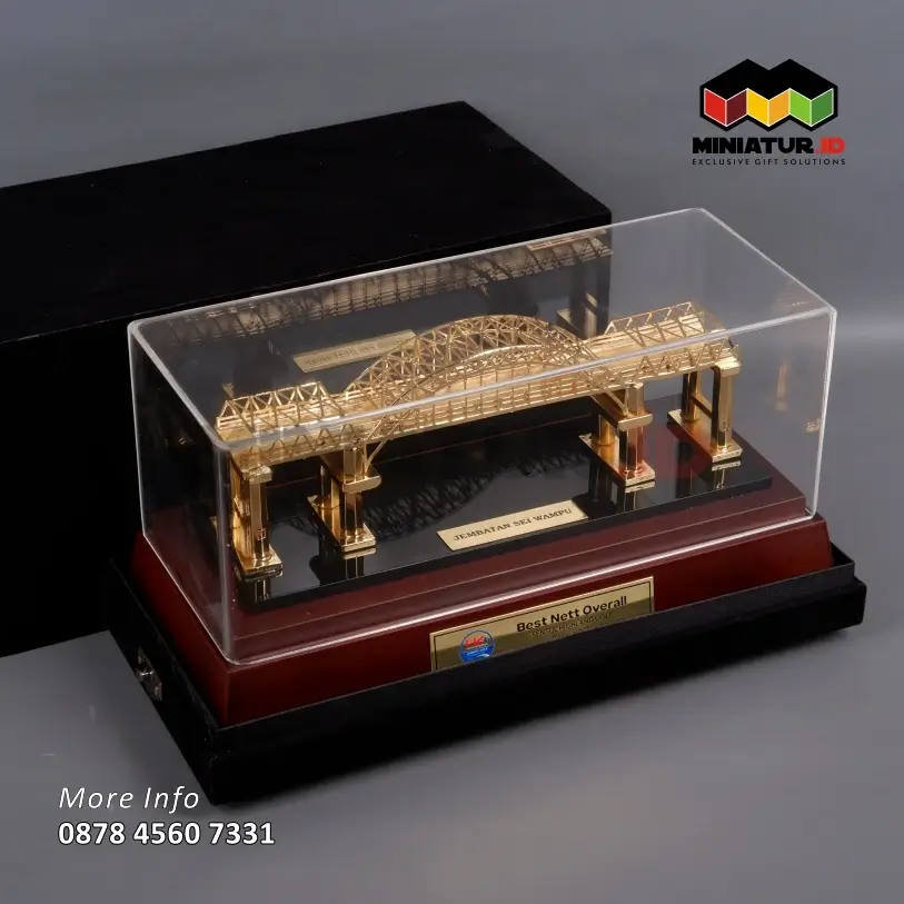 Box Miniatur Jembatan Sei Wampu