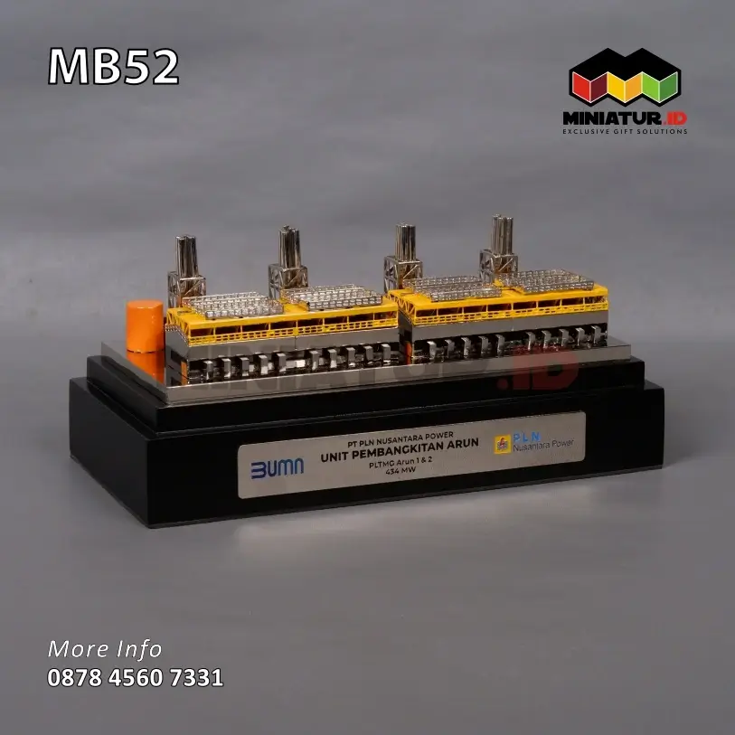 MB52 Miniatur Unit Pembangkitan Arun PLN Nusantara Power