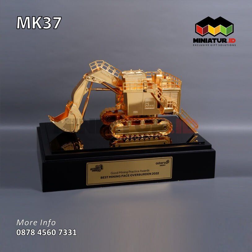 Miniatur Alat Berat Hydraulic Excavator