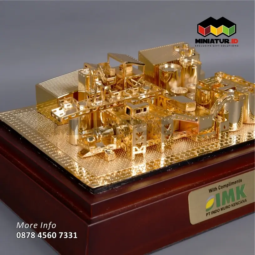 Detail Miniatur Pabrik PT Indo Muro Kencana