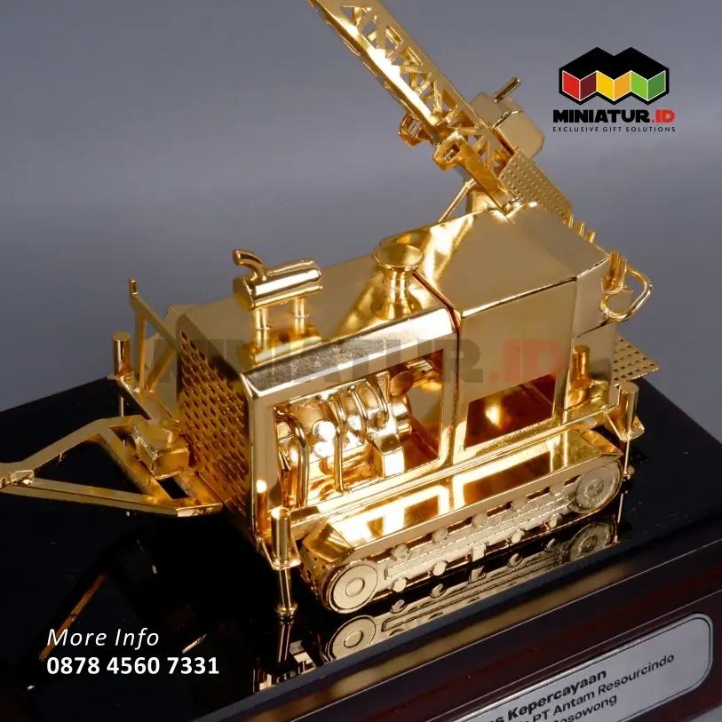 Detail Miniatur Geotechnical Drill Rig