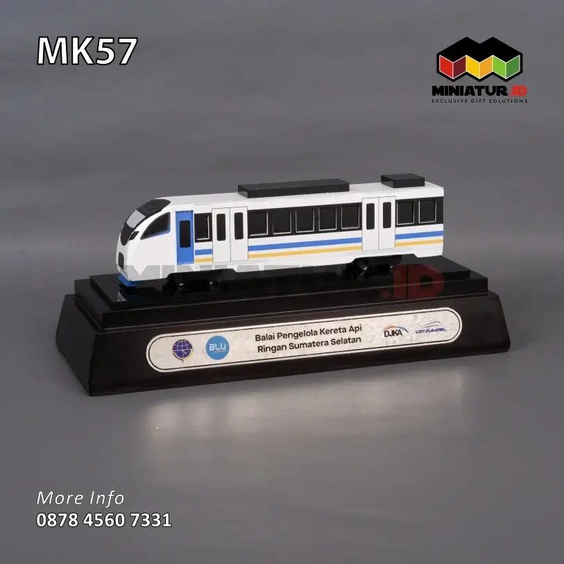 MK57 Miniatur LRT Palembang