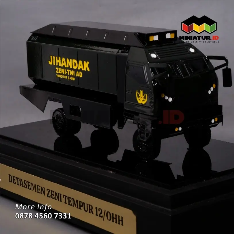 Detail MK59 Miniatur Logam Jihandak Zeni TNI AD